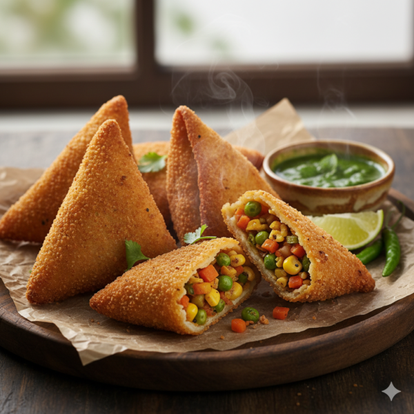 Breaded Veg Samosa
