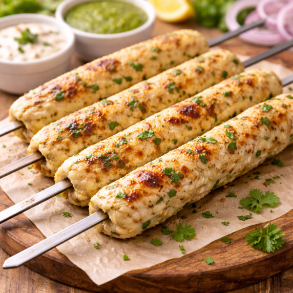 Chicken Malai Sheekh