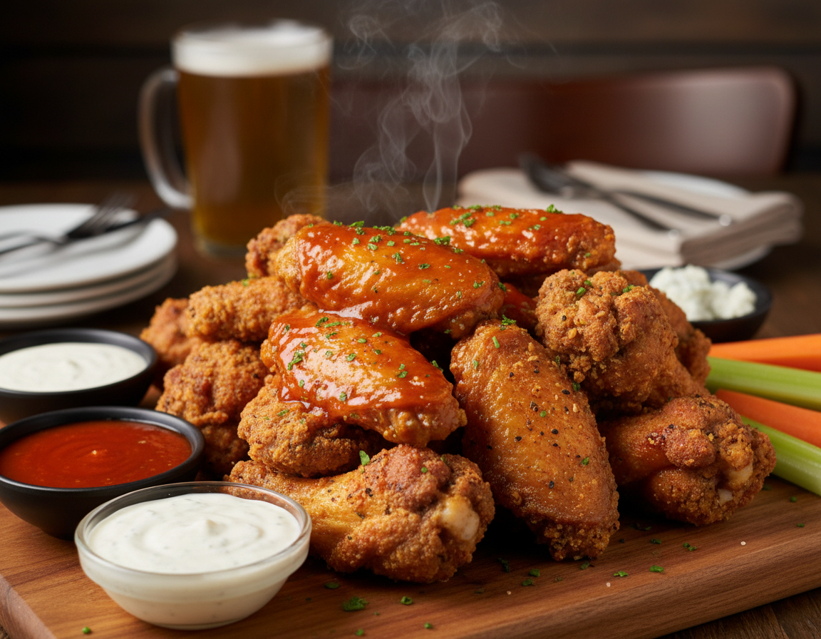 Firefly_Gemini Flash_Chicken Wings 554686 Chicken Wings - Image 1