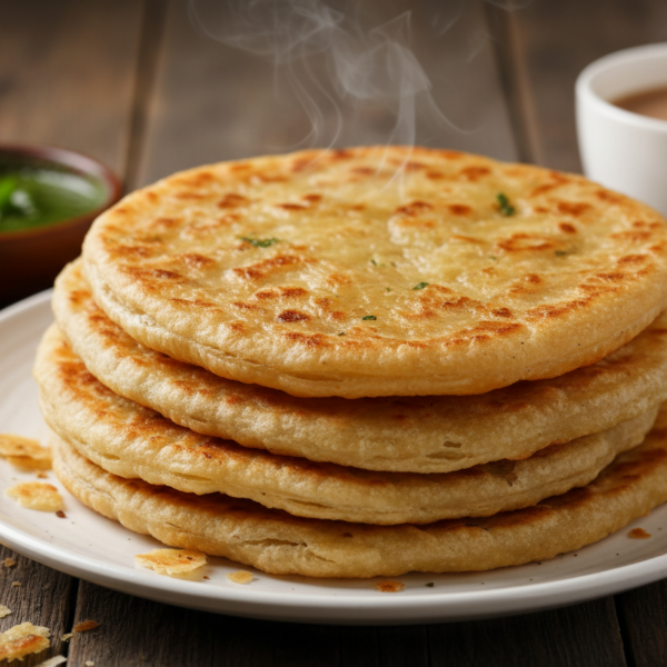 Puff Paratha (Maida)