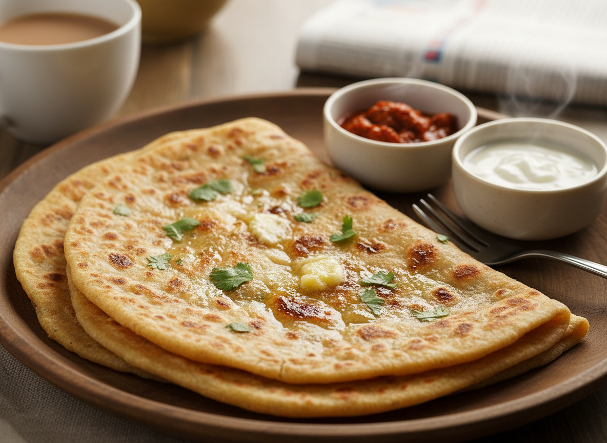 Firefly_Gemini Flash_Regular Paratha 365578 Regular Paratha - Image 1