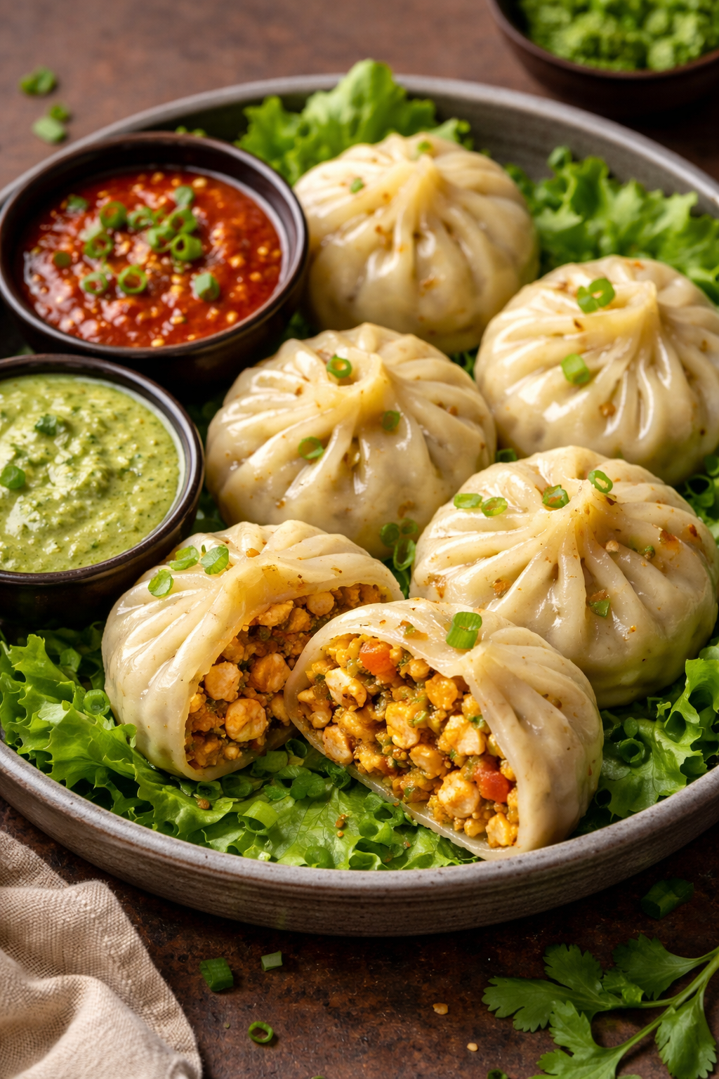 Paneer Cheese Momos Paneer Cheese Momos - Image 1