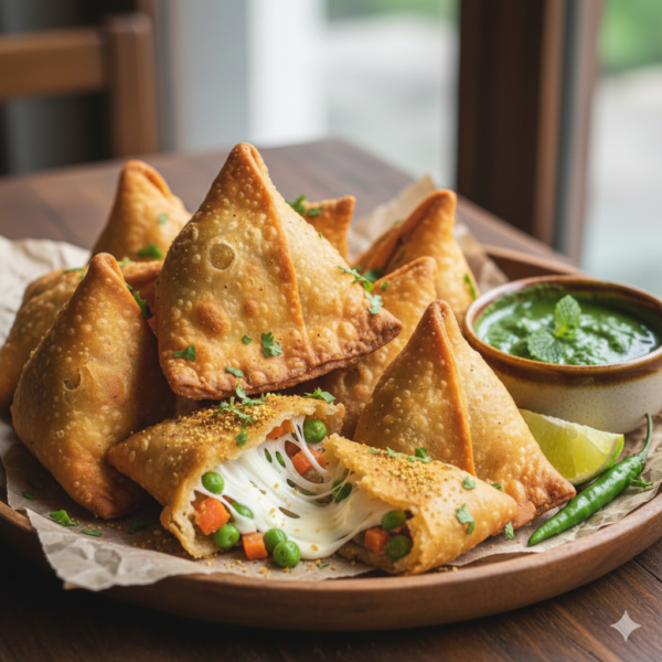 Veg Cheese Samosa